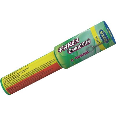 Дымовой (с чекой) зеленый Фальшфейер купить в Суздале | suzdal.salutsklad.ru