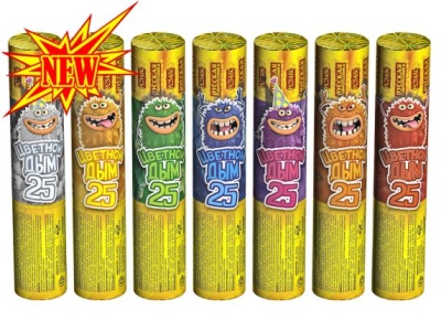 Цветной дым 25 Цветной дым купить в Суздале | suzdal.salutsklad.ru