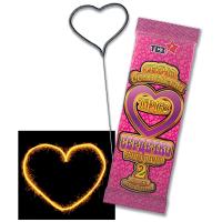 Сердечко Бенгальские огни фигурные купить в Суздале | suzdal.salutsklad.ru