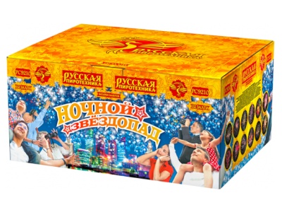 Ночной звездопад Комбинированный Фейерверк купить в Суздале | suzdal.salutsklad.ru