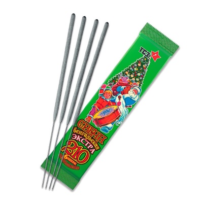 210 мм. Экстра Бенгальские огни купить в Суздале | suzdal.salutsklad.ru