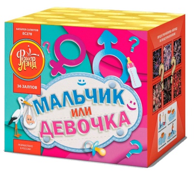 Мальчик или девочка М Фейерверк купить в Суздале | suzdal.salutsklad.ru